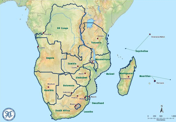 SADC Member States lowres